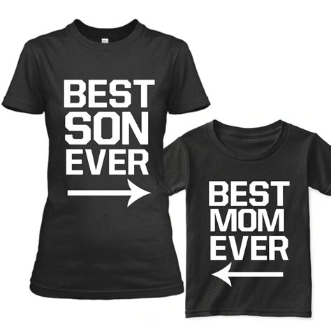 Mom and baby t shirts. . Matching shirts for mother and son